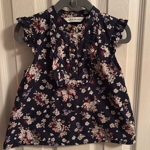 Janie and Jack Floral Top Size 4